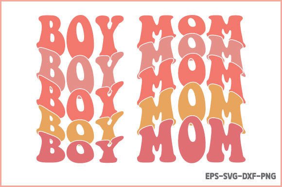 Boy Mom - Retro SVG Graphics and Crafts Review
