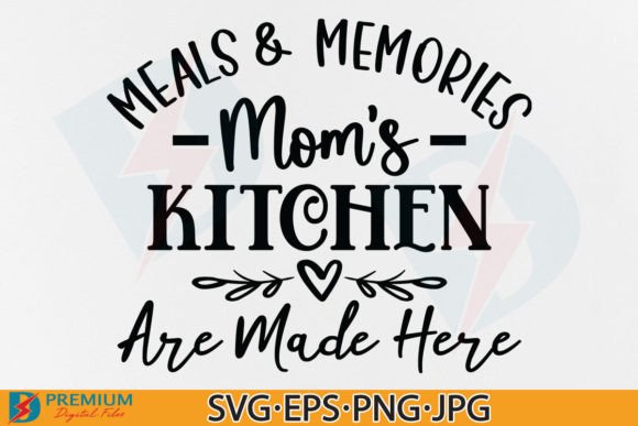 Mom s Kitchen SVG, Decor Cooking Gift Graphics and Crafts Review