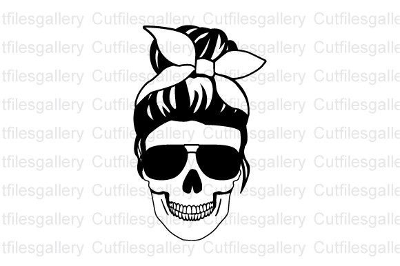 Mom Skull SVG, Mama Skulls SVG, Mom Life Graphics and Crafts Review