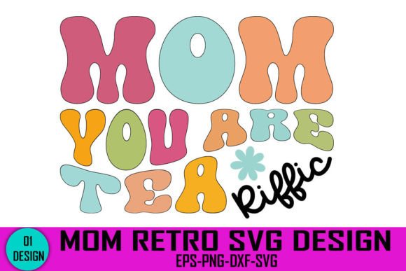 Mom You Are Tea Riffic Retro Embroidery Review