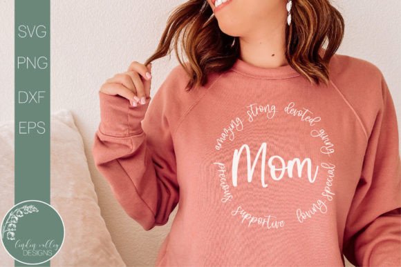 Mother s Day SVG-Mom Round SVG Graphics and Crafts Review