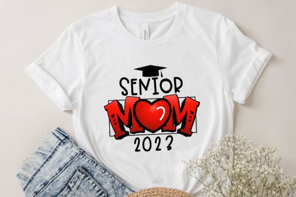 Senior Mom 2023 SVG T-shirt Design: A Creator’s Review for Crafts and Graphics