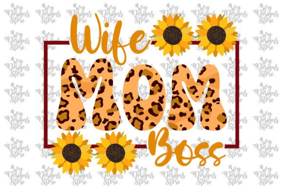 Wife Mom Boss Mom Sublimation Svg Graphics and Crafts Review